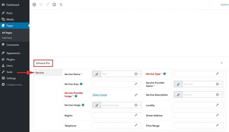 Schema Markup for a Service Page - Schema Pro