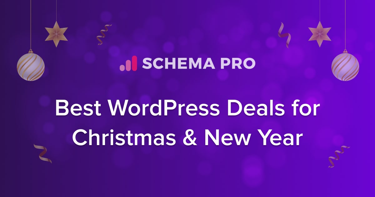 Schema Pro Christmas and New Year Sale