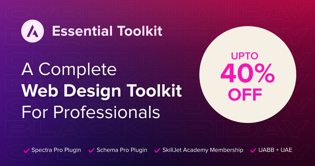 Astra Essential Toolkit-BFCM-Banner