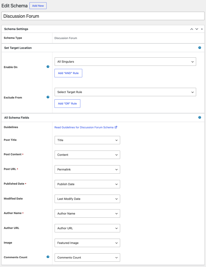 discussion global config